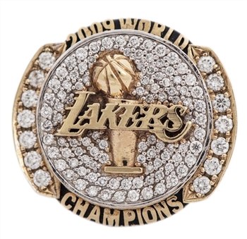 2009 Los Angeles Lakers NBA Championship Ring With Original Presentation Box (Designer COA)
